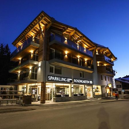 Hotel Rosengarten Madonna Esterno foto
