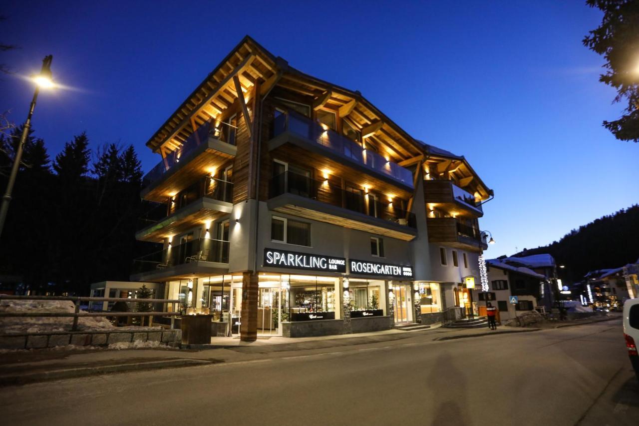 Hotel Rosengarten Madonna Esterno foto